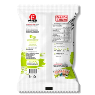 Canjica de Milho Okoshi com Azeite de Oliva 40g