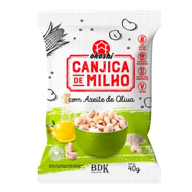 Canjica de Milho Okoshi com Azeite de Oliva 40g