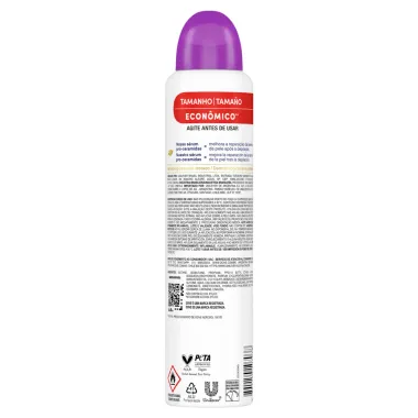 Desodorante Dove Fresh Care Lavanda e Baunilha Aerosol Antitranspirante 250ml Tamanho Fam&iacute;lia