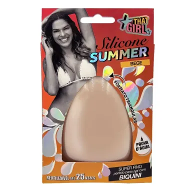Silicone Summer That Girl Bege Formato Triangular