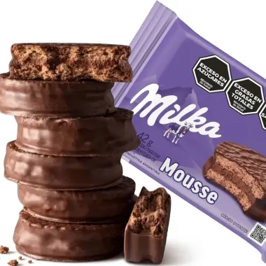 Alfajor Milka Mousse de Chocolate 42g