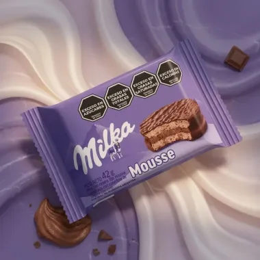 Alfajor Milka Mousse de Chocolate 42g
