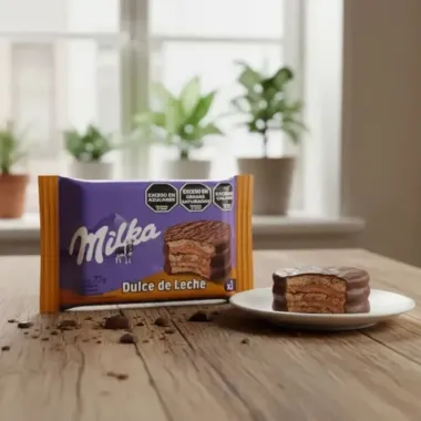 Alfajor Milka Sabor Dulce de Leche 70g