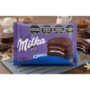 Alfajor Milka Triplo Oreo 61g