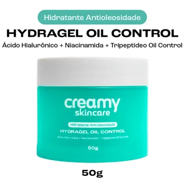 Hidragel Oil Control Creamy Skincare Hidratante Antioleosidade 50g