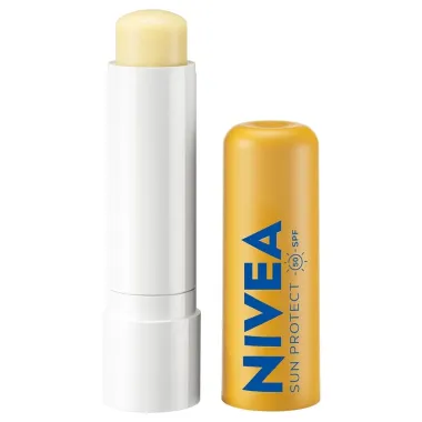 Protetor Solar Labial Nivea Sun Protect Alta Prote&ccedil;&atilde;o FPS 50 Hidratante 4,8g