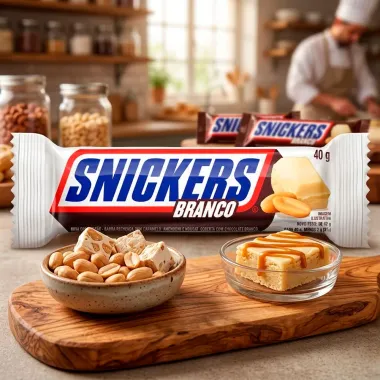 Chocolate Snickers Branco 40g