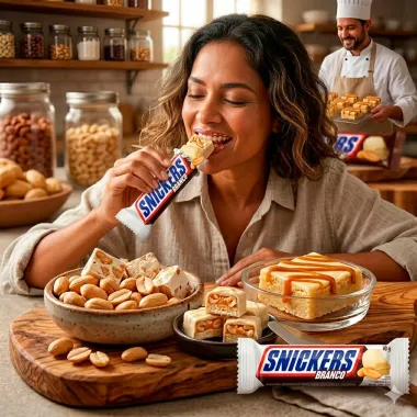 Chocolate Snickers Branco 40g