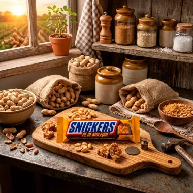 Chocolate Snickers Sabor P&eacute; de Moleque 40g