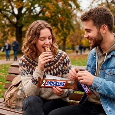 Chocolate Snickers Duo Sabor Original 70g