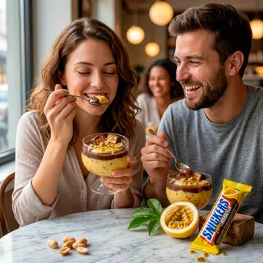 Chocolate Snickers Sabor Mousse de Maracuj&aacute; 40g
