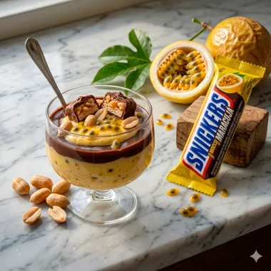 Chocolate Snickers Sabor Mousse de Maracuj&aacute; 40g