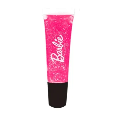 Gloss Labial Barbie Multikids com Brilho e Cheirinho de Morango 5+ Anos 1 Unidade