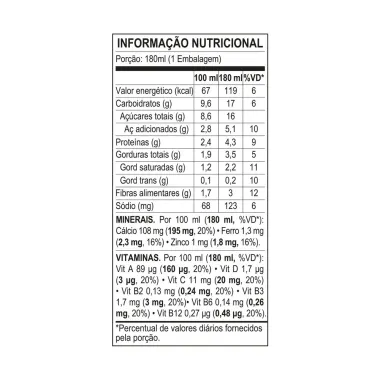 Bebida L&aacute;ctea NINHO Cremosinho Sabor Shake de Ninho 180ml