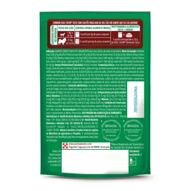 Ra&ccedil;&atilde;o &Uacute;mida para Cachorro Dog Chow Nutri&ccedil;&atilde;o Refor&ccedil;ada Adultos Extra Life Sabor Cordeiro em Filetes com Arroz Sach&ecirc; 85g