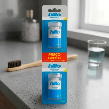 Fita Dental Hillo 2 Unidades de 100m cada Pre&ccedil;o Especial