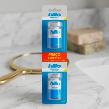 Fita Dental Hillo 2 Unidades de 100m cada Pre&ccedil;o Especial