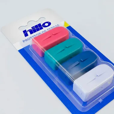 Protetor de Cerdas Hillo para Escova de Dente Cores Sortidas 4 Unidades