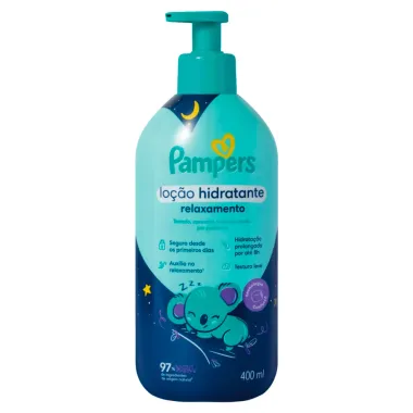 Lo&ccedil;&atilde;o Hidratante Pampers Relaxamento 400ml