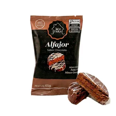 Alfajor Jo&atilde;o e Maria Sabor Chocolate 65g