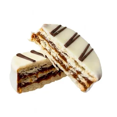 Alfajor Jo&atilde;o e Maria Sabor Chocolate Branco 65g