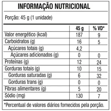 Barra de Prote&iacute;na Black Skull Whey Bar Gourmet Sabor Chocolate com 12g de Prote&iacute;na 45g