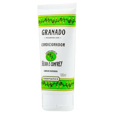 Condicionador Granado Terrapeutics S&aacute;lvia e Confrey Cabelos Oleosos 180ml