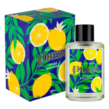 D&ecirc;o Col&ocirc;nia Phebo Lim&atilde;o Siciliano 200ml