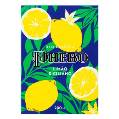 D&ecirc;o Col&ocirc;nia Phebo Lim&atilde;o Siciliano 200ml
