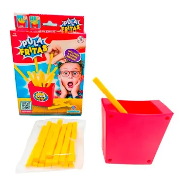 Jogo Pula Fritas Polibrinq 3+ Anos 1 Unidade