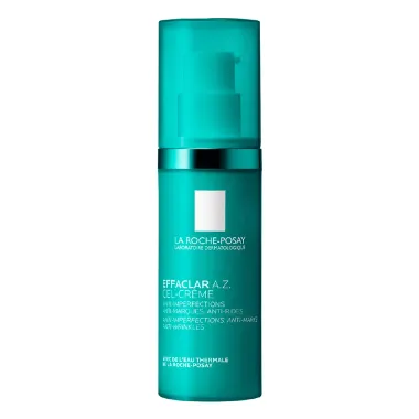 Effaclar A.Z. Gel Creme Facial La Roche Posay Tratamento Anti-Imperfei&ccedil;&otilde;es Antimarcas e Antirrugas 40ml