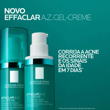 GEL CREME EFFACLAR A.Z 40ML