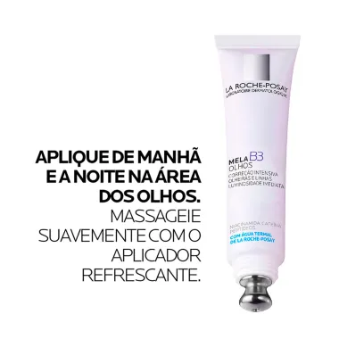 Mela B3 Olhos La Roche-Posay Corre&ccedil;&atilde;o Intensiva de Olheiras e Linhas 15ml