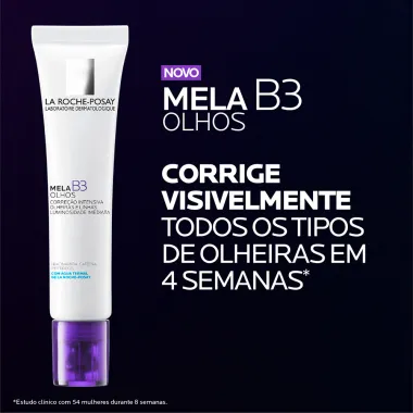 Mela B3 Olhos La Roche-Posay Corre&ccedil;&atilde;o Intensiva de Olheiras e Linhas 15ml