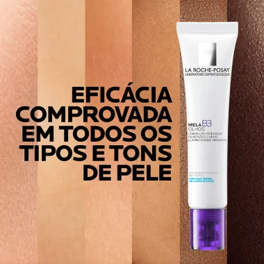 Mela B3 Olhos La Roche-Posay Corre&ccedil;&atilde;o Intensiva de Olheiras e Linhas 15ml