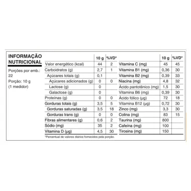 UltraCoffe Plant Power Suplemento Alimentar Sabor Cappuccino 220g