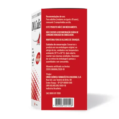 DK2 Calis Vitamina K2 com 60 Comprimidos Revestidos