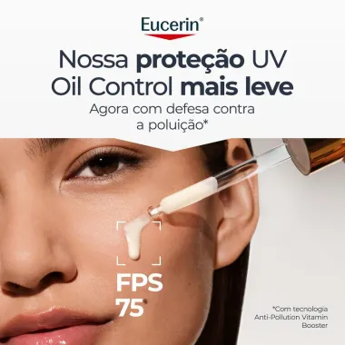 Protetor Solar Eucerin S&eacute;rum Ultraleve FPS75 Oil Control Pele Oleosa e Acneica 30ml
