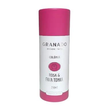 Col&ocirc;nia Granado Terrapeutics Rosa e Fava Tonka 230ml