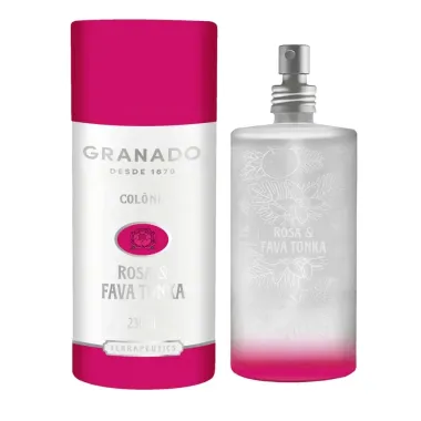 Col&ocirc;nia Granado Terrapeutics Rosa e Fava Tonka 230ml