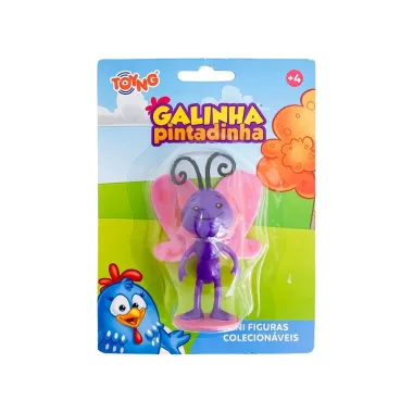 Brinquedo Toyng Galinha Pintadinha Mini Figuras Colecion&aacute;veis +4