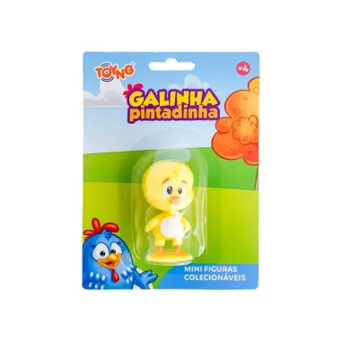 Brinquedo Toyng Galinha Pintadinha Mini Figuras Colecion&aacute;veis +4