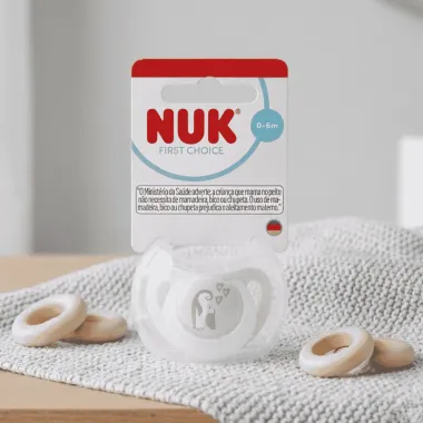 Bico Nuk First Choice Pinguim 0-6 Meses
