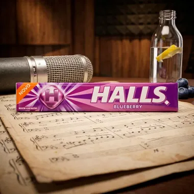 Bala Halls Sabor Blueberry 28g