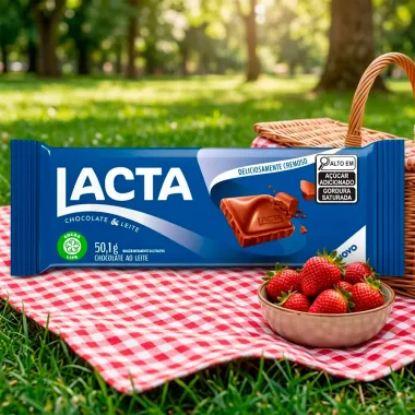 Chocolate ao Leite Lacta 50,1g