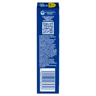 Absorvente Interno Tampax Liberdade Total Fluxo Moderado com Aplicador 8 Unidades