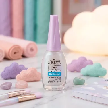Esmalte Colorama Cinnamoroll Hello Kitty and Friends Nuvem de Glow Efeitos 8ml
