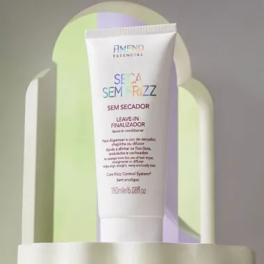 Leave In Finalizador Amend Essencial Seca Frizz Sem Secador 180g