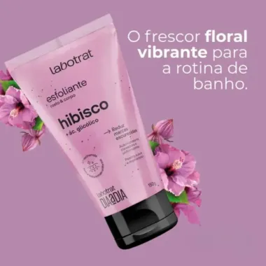 Esfoliante Rosto e Corpo Labotrat Dia a Dia Hibisco 150g