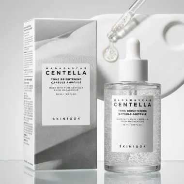 S&eacute;rum Facial Clareadora SKIN1004 Madagascar Centella Tone Brightening Capsule Ampoule 50ml